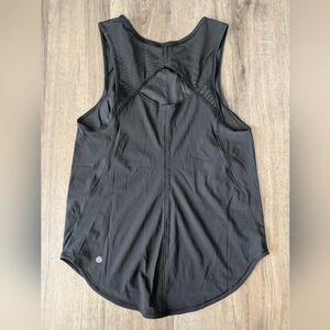 lululemon athletica Black Sculpt Tank Sz 6